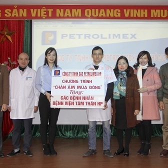 PGC Hải Phòng ủng hộ “Chăn ấm mùa đông”
