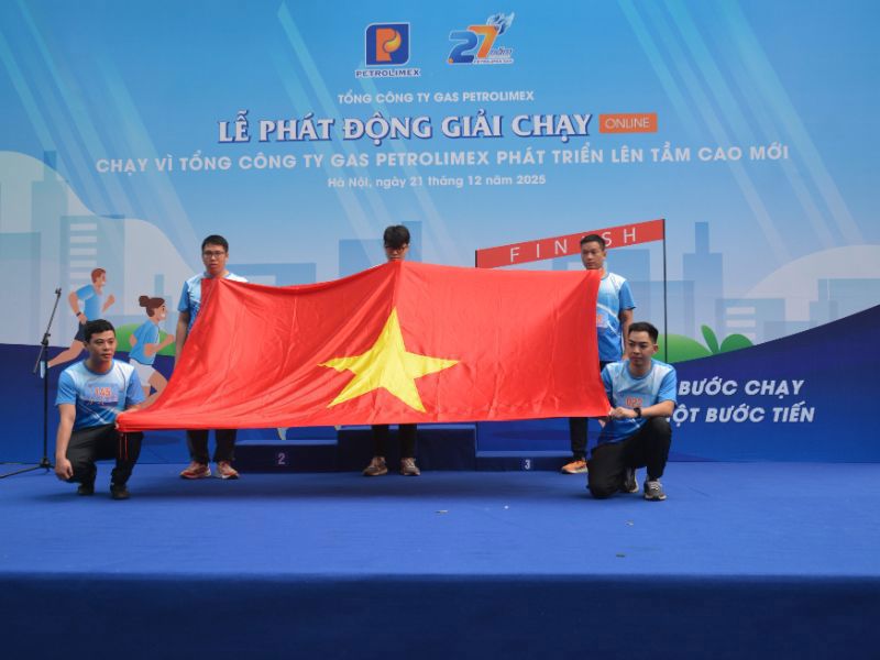 Tổng Công ty Gas Petrolimex (PGC) tổ chức Lễ phát động Giải chạy online "Chạy vì Tổng công ty Gas Petrolimex phát triển lên tầm cao mới"