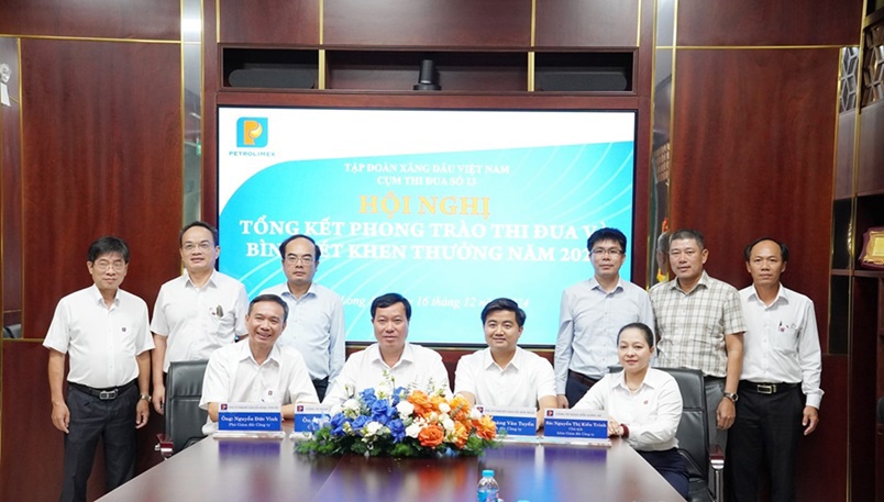 Cụm thi đua số 13 Petrolimex tổng kết công tác thi đua năm 2024
