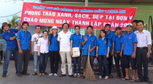 Tuổi trẻ với phong trào xanh - sạch - đẹp