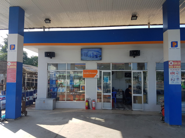 Petrolimex Long An triển khai lắp đặt hệ thống nghe nhìn tại CHXD