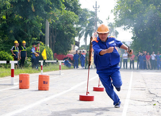 Petrolimex Hải Phòng đạt giải nhất Hội thao PCCC Cụm Doanh nghiệp năm 2016