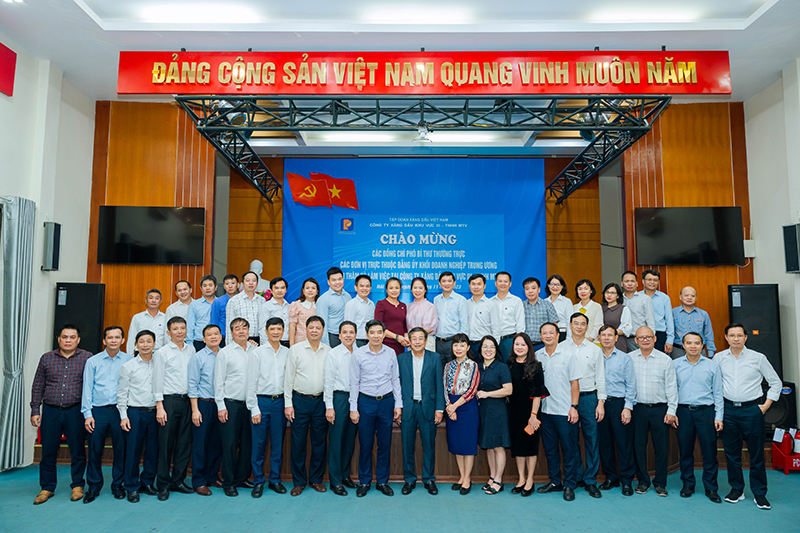 Phó Bí thư thường trực các đơn vị trực thuộc Đảng ủy Khối Doanh nghiệp Trung ương đến thăm Petrolimex Hải Phòng