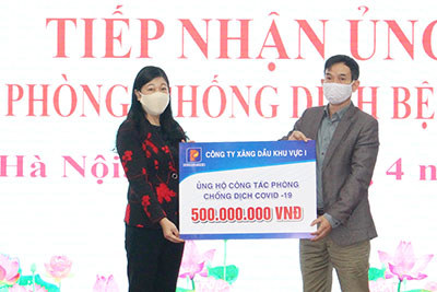 Petrolimex Hà Nội chung tay phòng chống dịch Covid - 19