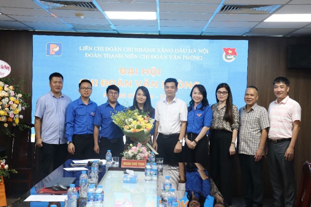 Đại hội Chi đoàn Đoàn thanh niên Chi nhánh Xăng dầu Hà Nội nhiệm kỳ 2024-2027