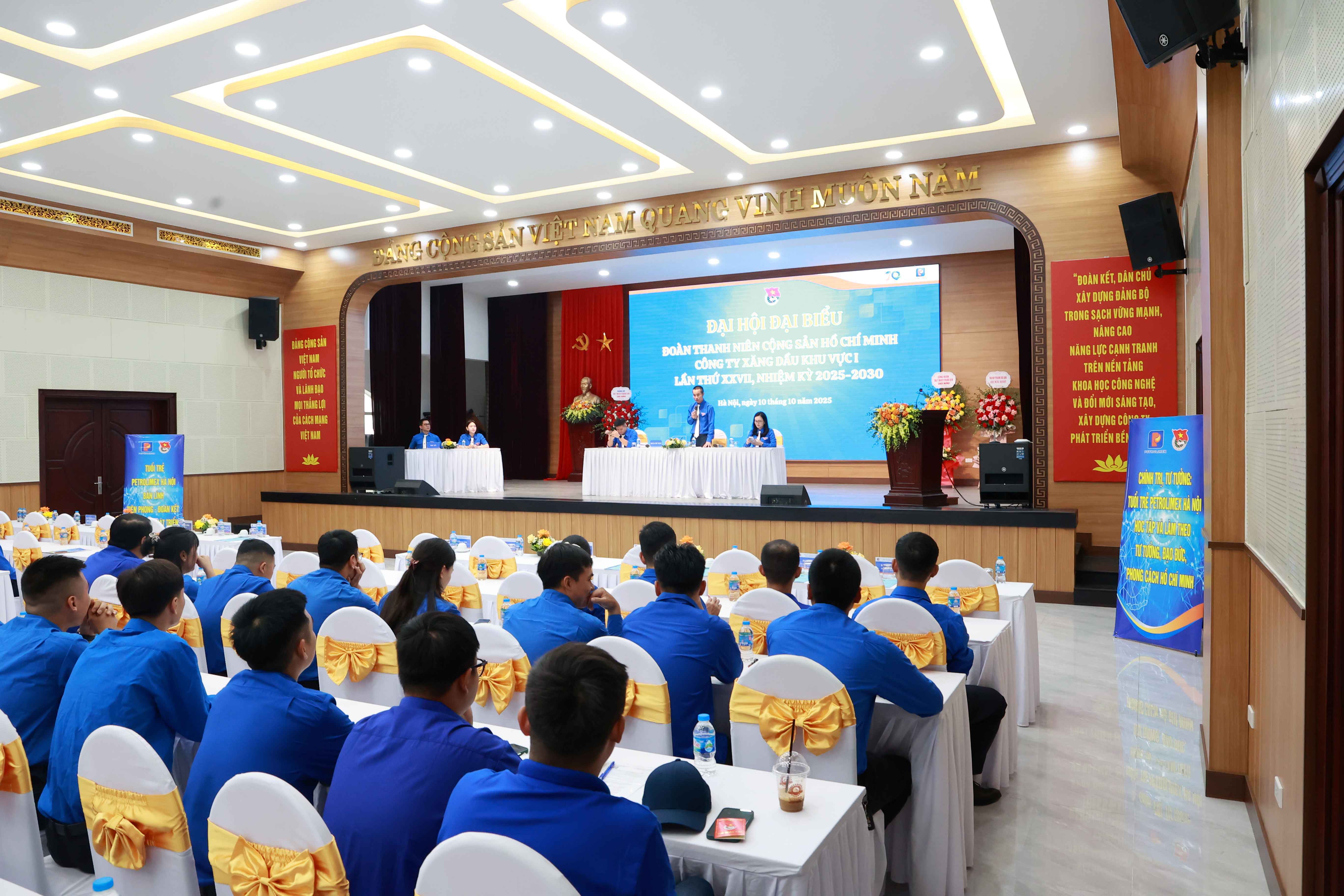 Đại hội đại biểu đoàn TNCS Hồ Chí Minh Công ty Xăng dầu Khu vực I lần thứ 27 nhiệm kỳ 2025-2030 thành công tốt đẹp