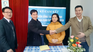 Tổ chức Lễ ký cam kết thực hiện Văn minh thương mại