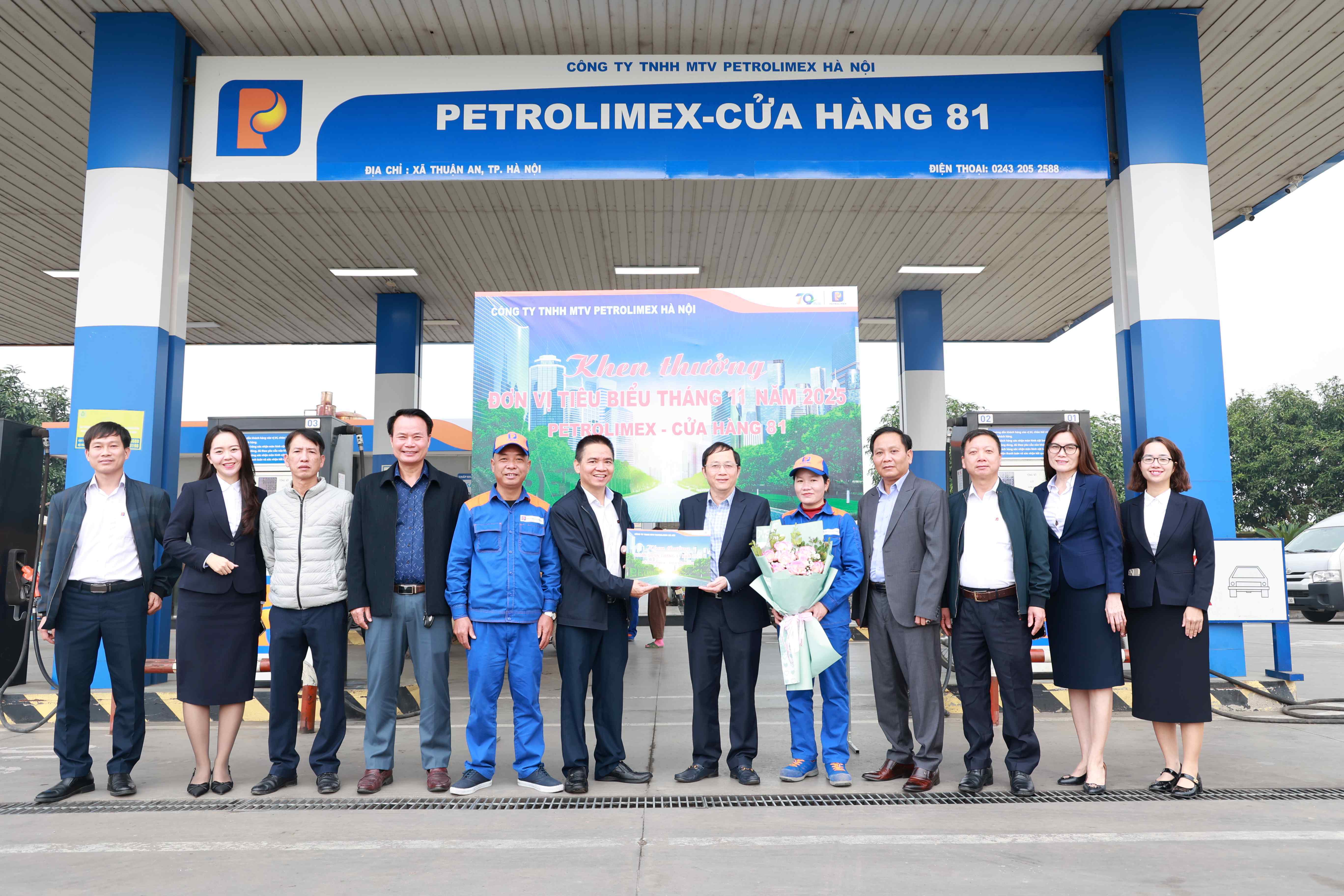Thi đua là động lực – Petrolimex Hà Nội tôn vinh những tập thể dẫn đầu tháng 11