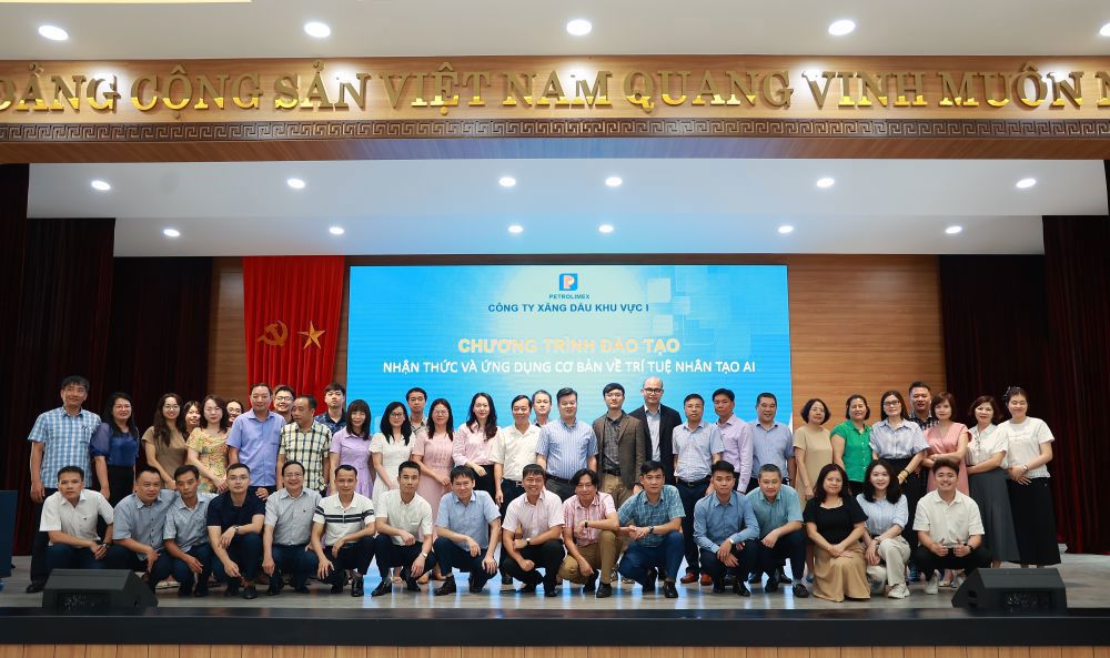 Công ty Xăng dầu khu vực 1 đào tạo nhận thức và ứng dụng cơ bản về trí tuệ nhân tạo (AI)