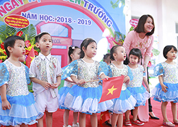 Rộn ràng niềm vui bên ngôi trường yêu dấu