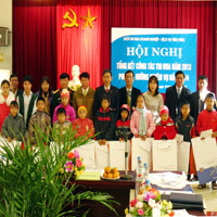 Tổng kết công tác thi đua khen thưởng năm 2013