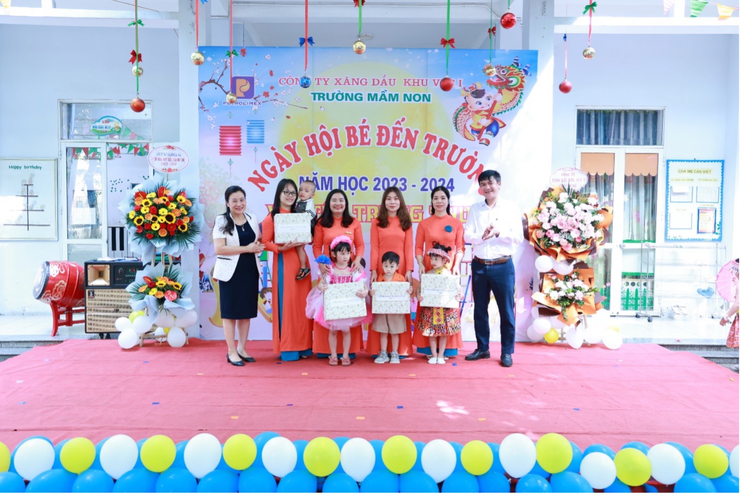 Hân hoan ngày hội đến trường của bé năm học 2023-2024