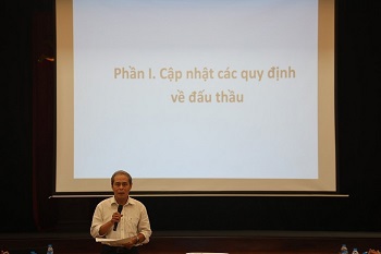 Đào tạo nghiệp vụ đấu thầu nâng cao nghiệp vụ cho CBCNV Công ty Xăng dầu Khu vực I