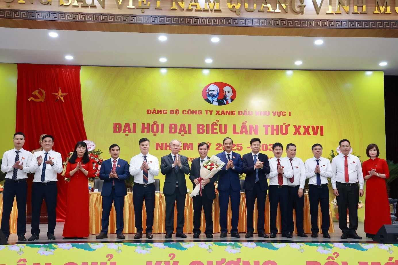Đại hội đại biểu Đảng bộ Công ty Xăng dầu khu vực I, lần thứ XXVI, nhiệm kỳ 2025-2030 thành công tốt đẹp.