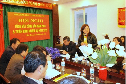 Triển khai công tác năm 2012.