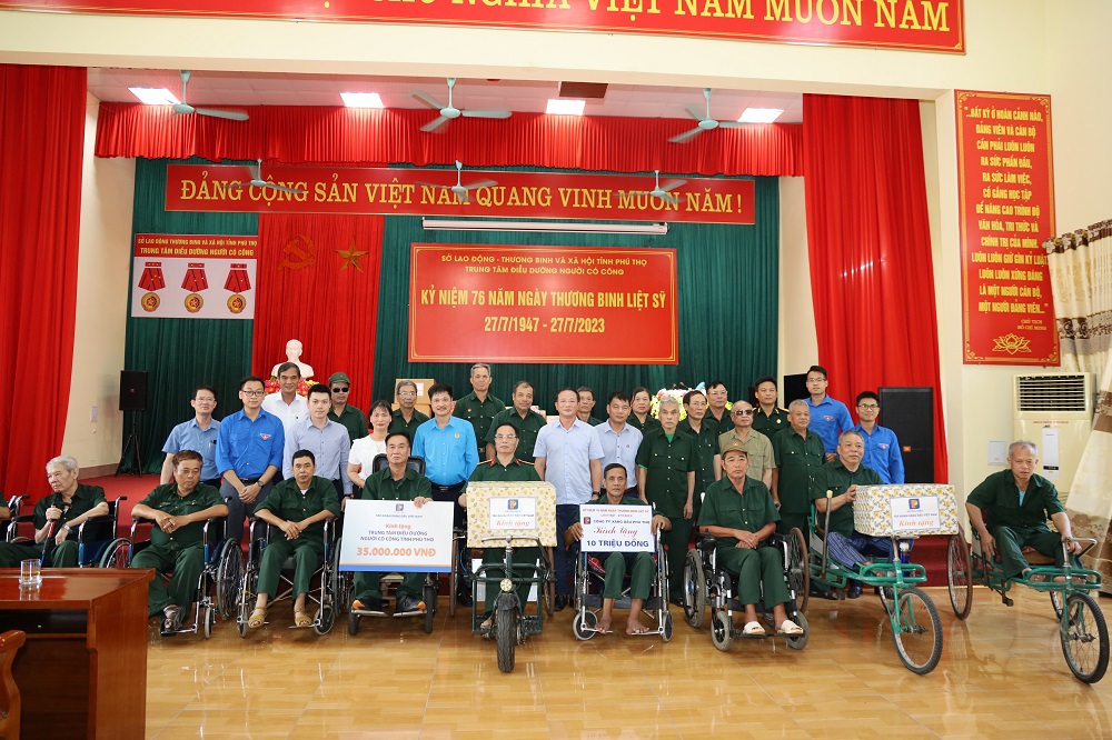 Hoạt động tri ân nhân ngày 27.7.2023