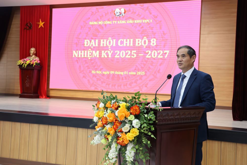 Tổ chức thành công Đại hội các Chi/ĐBBP, hướng đến Đại hội Đại biểu Đảng bộ Đảng bộ Công ty Xăng dầu khu vực I lần thứ XXVI, nhiệm kỳ 2025 – 2030