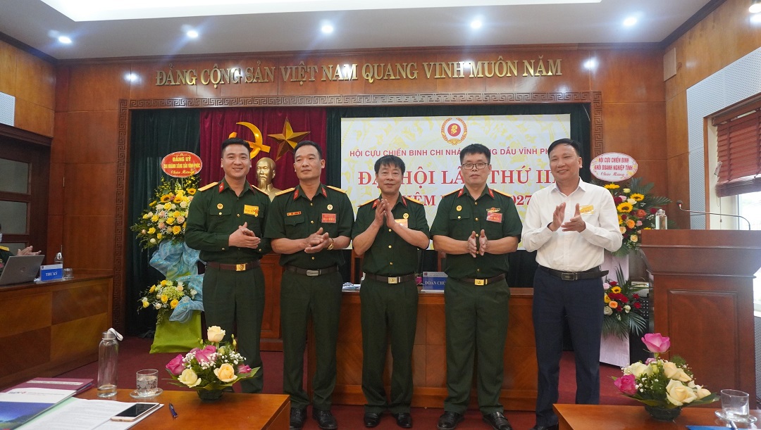 Chi nhánh Xăng dầu Vĩnh Phúc tổ chức thành công đại hội cựu chiến binh lần thứ III, nhiệm kỳ 2022-2027