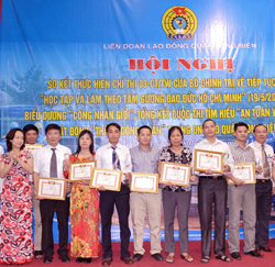 Thi đua thực hiện “An toàn vệ sinh lao động”