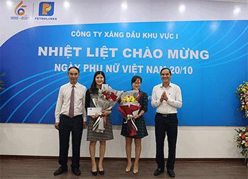 Công ty Xăng dầu khu vực I quan tâm CBCNV nữ nhân ngày 20/10