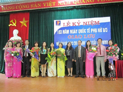 Kỷ niệm 103 năm ngày Quốc tế phụ nữ.