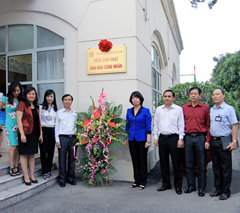 Ra mắt điểm sinh hoạt văn hóa công nhân