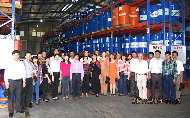 Tập huấn về dầu mỡ nhờn Petrolimex tại Bắc Ninh, Vĩnh Phúc.