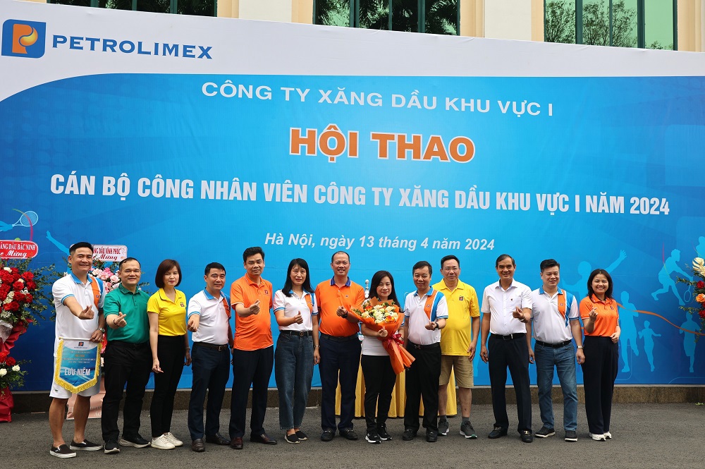 Hội thao CBCNV chào mừng 68 năm thành lập Công ty Xăng dầu Khu vực I (13/04/1956 - 13/04/2024)