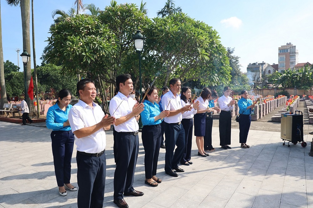 Tổ chức các hoạt động tri ân nhân kỷ niệm 76 năm ngày Thương binh - Liệt sỹ 27/7