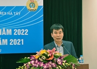 Tổng kết công tác năm 2021 và Hội nghị người lao động năm 2022 PTS Hà Tây