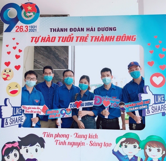 Chuỗi hoạt động ý nghĩa của Đoàn thanh niên CNXD Hải Dương