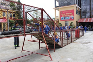 CNXD Hải Dương huấn luyện nghiệp vụ PCCC & CNCH 2018