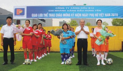 Giao lưu thể thao - văn nghệ nhân ngày 20/10