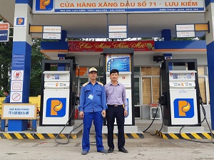 CHXD số 71 Lưu Kiếm chữa cháy nhanh gọn, giữ an toàn tài sản của khách hàng