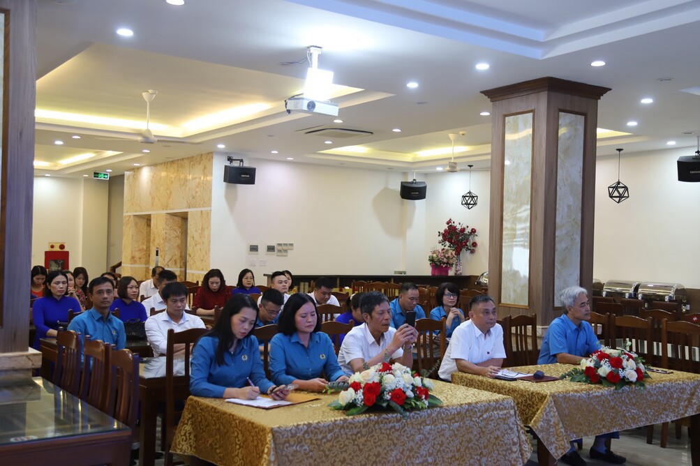 Công đoàn Xí nghiệp KVXD K132 sơ kết công tác 6 tháng đầu năm 2025