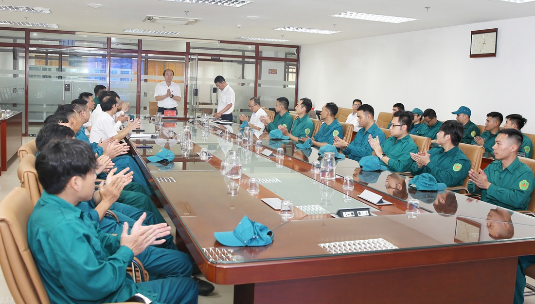 Quán triệt nhiệm vụ lượng lực tự vệ Petrolimex Quảng Ninh nhân ngày truyền thống 28/3