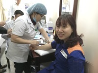 Công tác chăm sóc sức khỏe cho người lao động tại Công ty Xăng dầu B12
