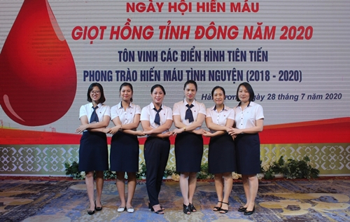 CNXD Hải Dương tham gia ngày hội hiến máu giọt hồng tỉnh Đông