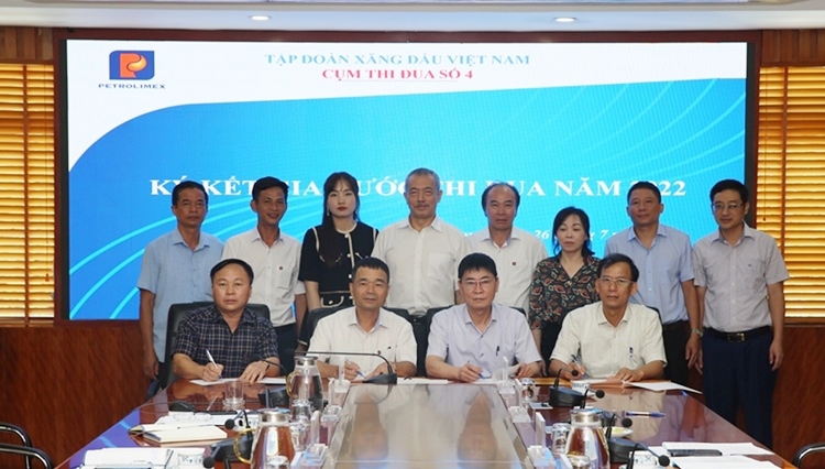 Cụm thi đua số 04 Petrolimex quyết tâm thực hiện tốt kế hoạch năm 2022