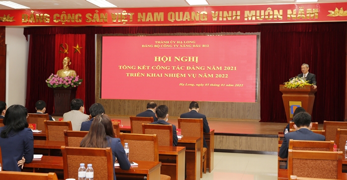 Hội nghị Tổng kết công tác Đảng năm 2021