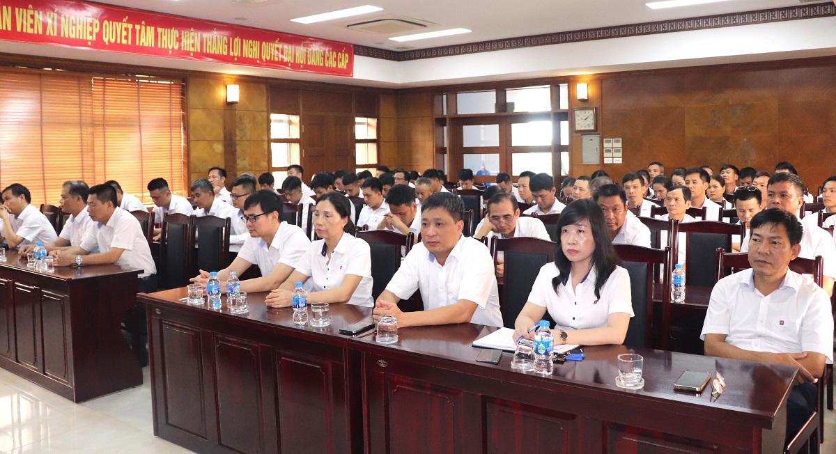 XNXD K131 tổ chức Hội nghị sơ kết công tác Đảng và hoạt động SXKD 6 tháng đầu năm 2025