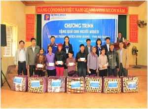Hỗ trợ hộ nghèo xã Hùng Thắng tỉnh Hải Dương