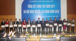 Điểm nhấn của CNXD Hưng Yên trong thực hiện nhiệm vụ năm 2017
