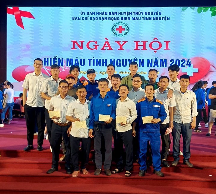 Xí nghiệp Xăng dầu K131 tham gia “Ngày hội hiến máu tình nguyện năm 2024”