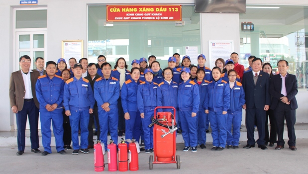 CNXD Hải Dương tổ chức thực tập phương án PCCC&CNCH năm 2019