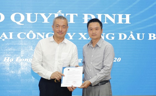 Ông Trịnh Quang Vinh đảm nhiệm chức vụ Chủ tịch Công ty Xăng dầu B12 kể từ ngày 05/7/2020