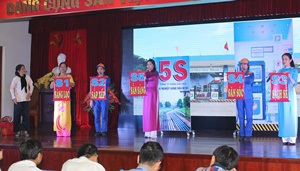 Tiểu phẩm tuyên truyền "Cô 5S"