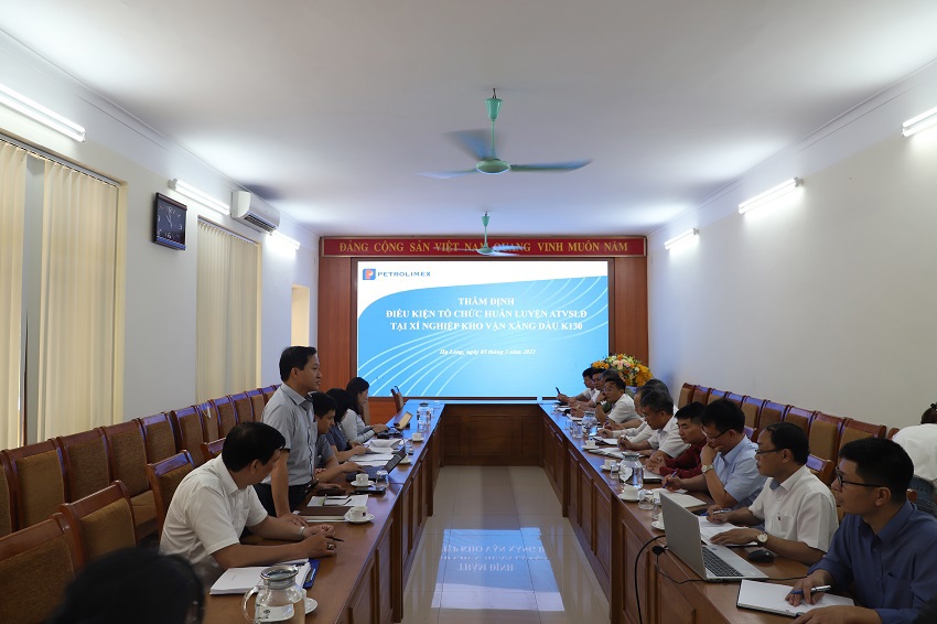 Thẩm định điều kiện tổ chức huấn luyện ATVSLĐ