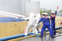 Đảm bảo an toàn tuyệt đối trong mọi hoạt động của Cảng dầu B12