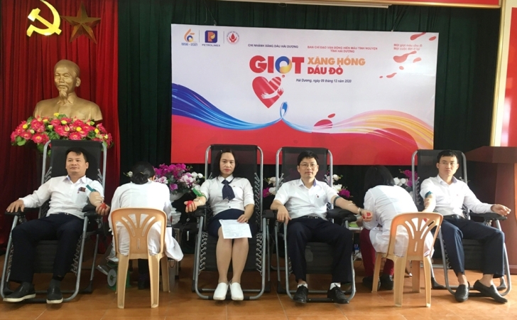 CNXD Hải Dương với ngày hội “Giọt xăng hồng, Giọt dầu đỏ”